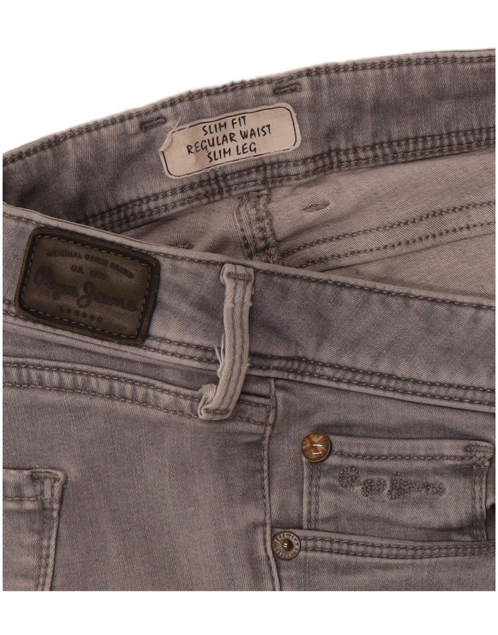 PEPE Jeans Womens Slim W28 L30 Grey