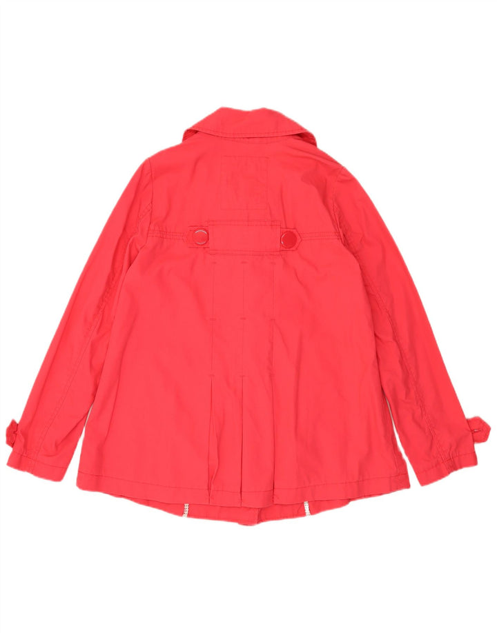 PEPE Jeans Womens Pea Coat UK 10 Small Pink