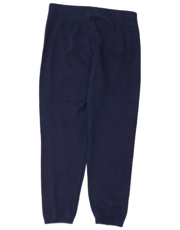Dkny Mens Graphic Tracksuit Trousers Joggers Large Navy Blue Colourblock