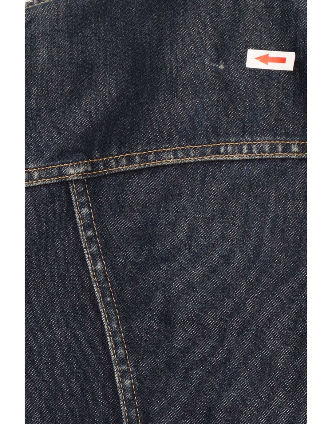 Rifle Womens Denim Jacket UK 14 Medium Navy Blue Cotton