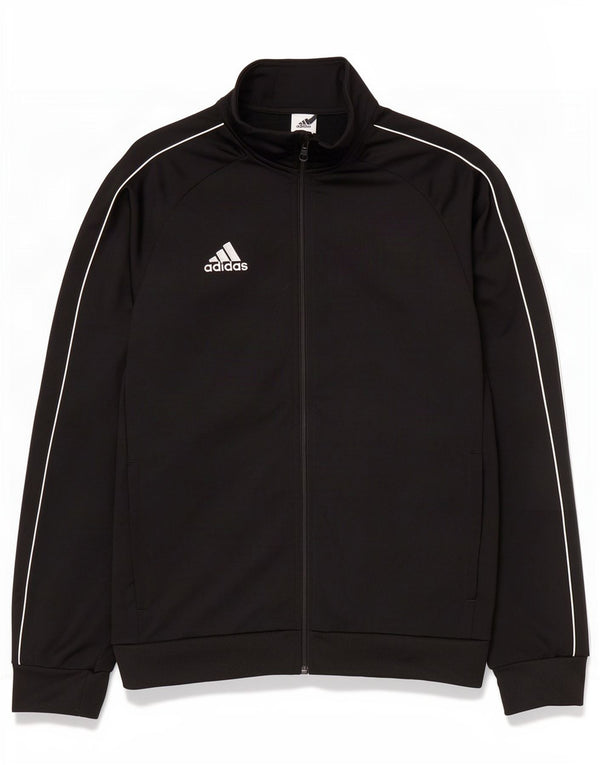 Adidas Mens Tracksuit Top Jacket Medium Black Polyester