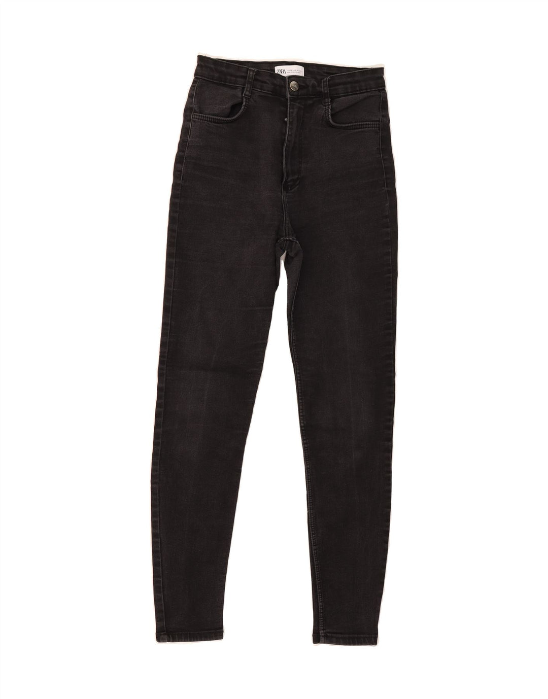 ZARA Womens Skinny Jeans EU 38 Medium W28 L28 Black Vintage Zara and Second-Hand Zara from Messina Hembry 