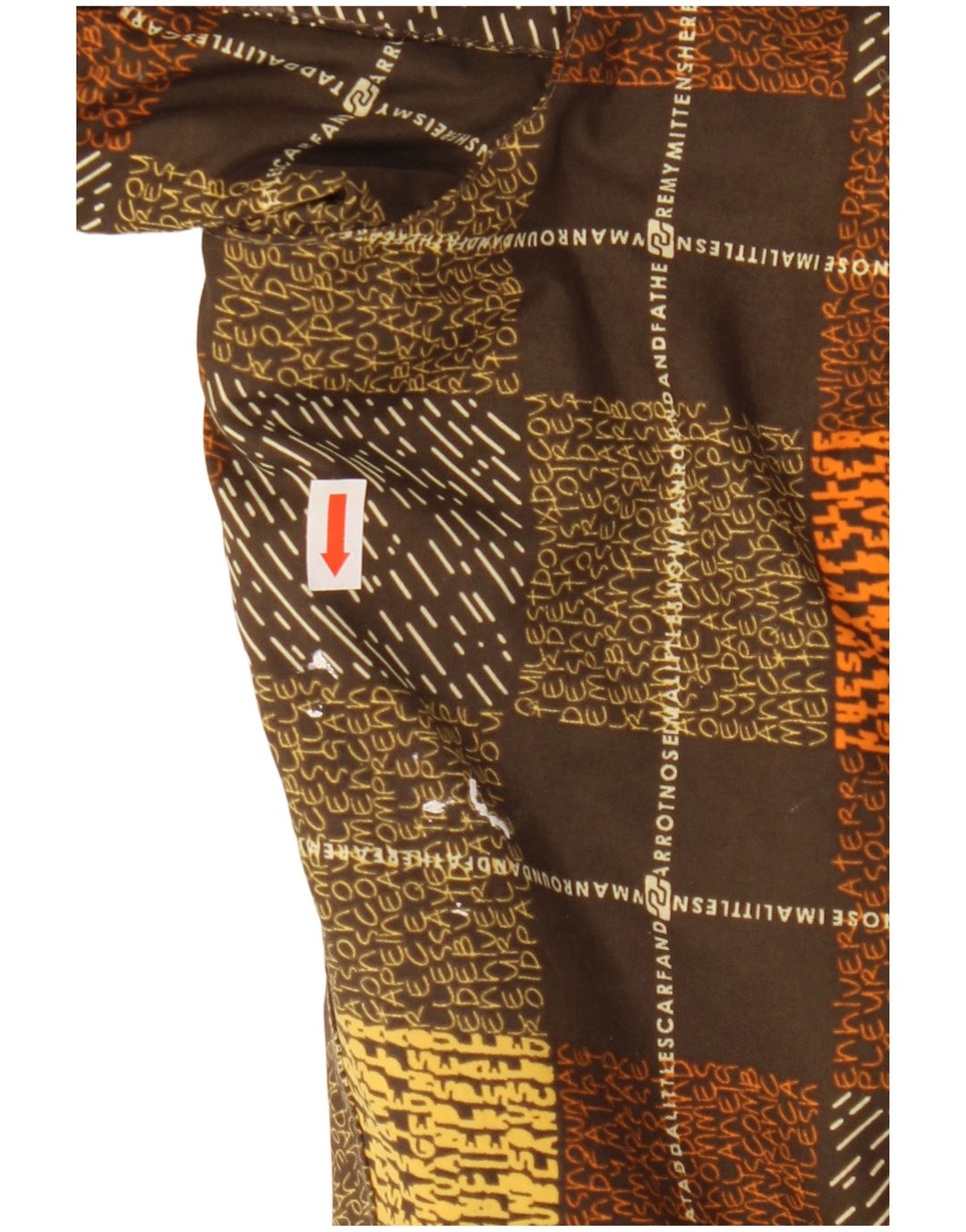 Billabong Womens Hooded Windbreaker Jacket Size 3 Small Brown Check