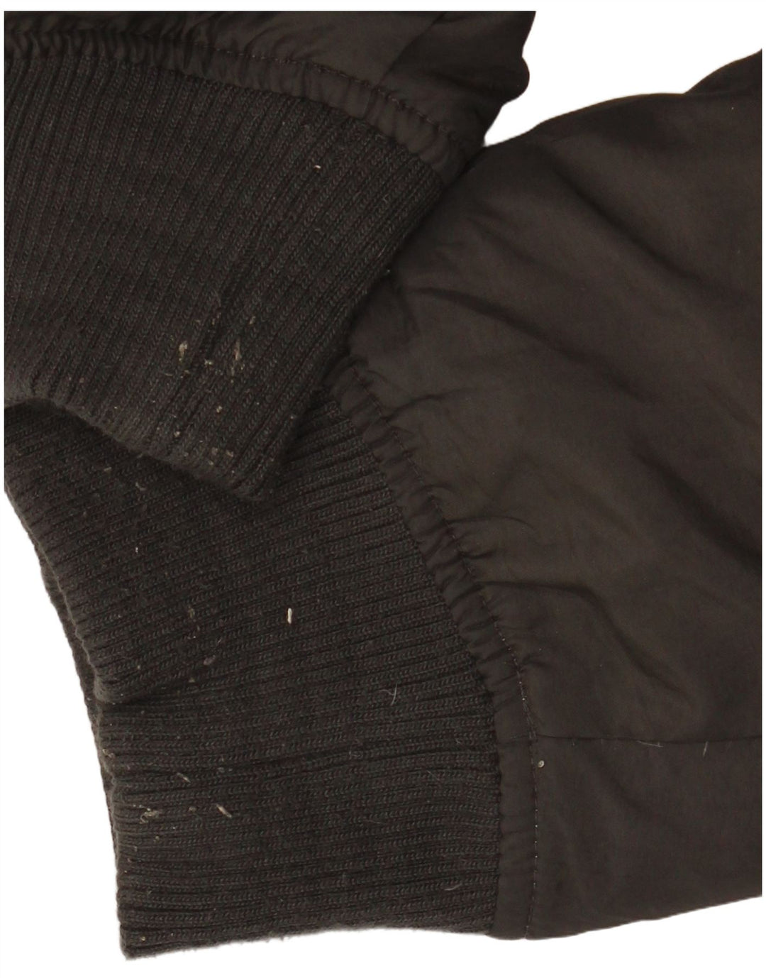 Bear Mens Hooded Reversible Padded Jacket UK 40 Large Grey Polyamide