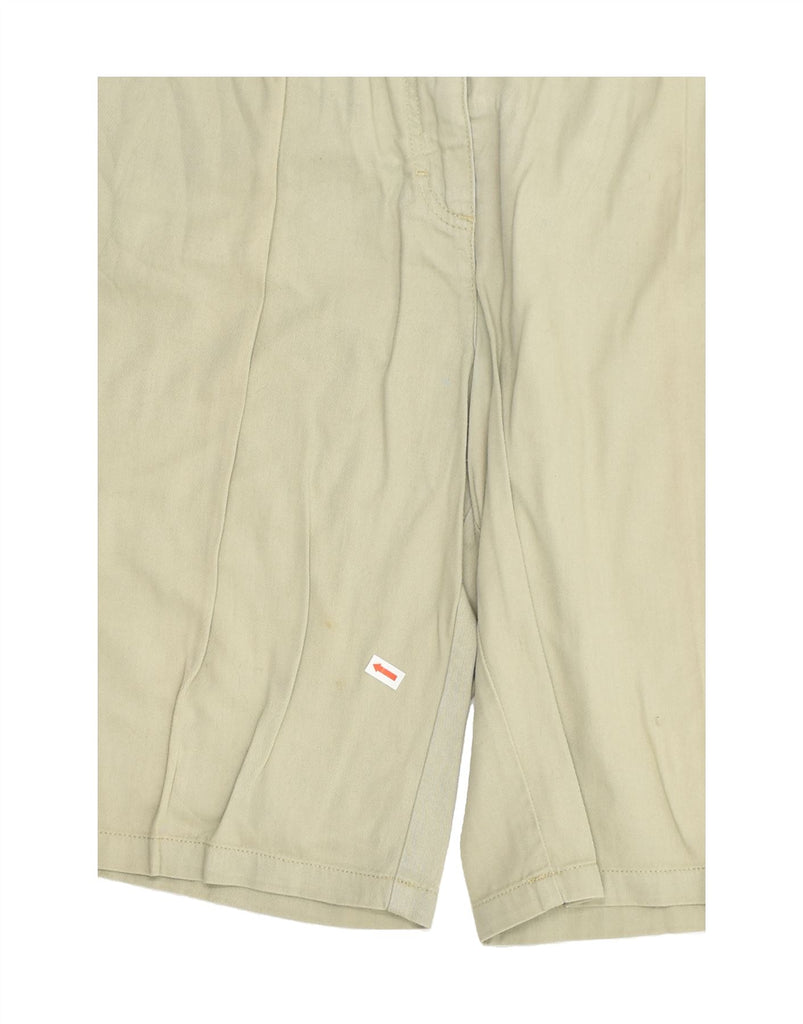 SERGIO TACCHINI Mens Chino Shorts IT 50 Large W32 Beige Cotton | Vintage Sergio Tacchini | Thrift | Second-Hand Sergio Tacchini | Used Clothing | Messina Hembry 