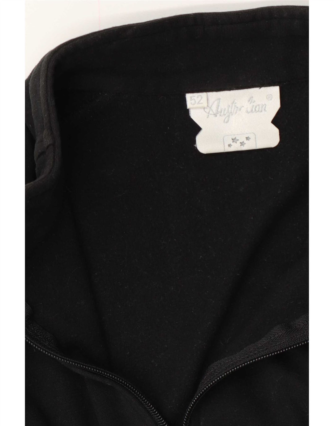 AUSTRALIAN L'ALPINA Womens Tracksuit Top Jacket IT 52 2XL Black