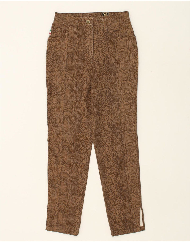 CAPPOPERA Womens Tapered Casual Trousers IT 44 Medium W28 L29 Brown Vintage Cappopera and Second-Hand Cappopera from Messina Hembry 