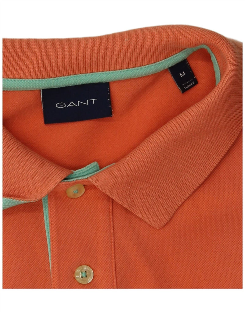GANT Mens Polo Shirt Medium Orange Vintage Gant and Second-Hand Gant from Messina Hembry 