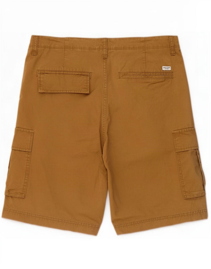 Jack & Jones Mens Cargo Shorts Medium W32 Beige