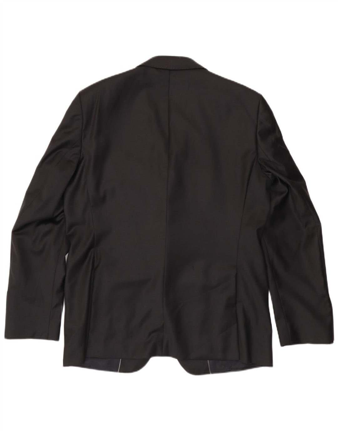 Zara Mens 2 Button Blazer Jacket EU 54 XL Black