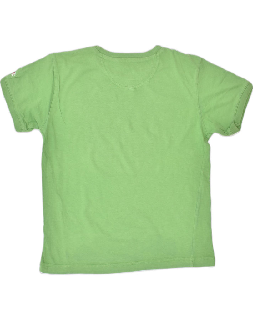 CHAMPION Boys Graphic T-Shirt Top 9-10 Years Medium Green | Vintage | Thrift | Second-Hand | Used Clothing | Messina Hembry 