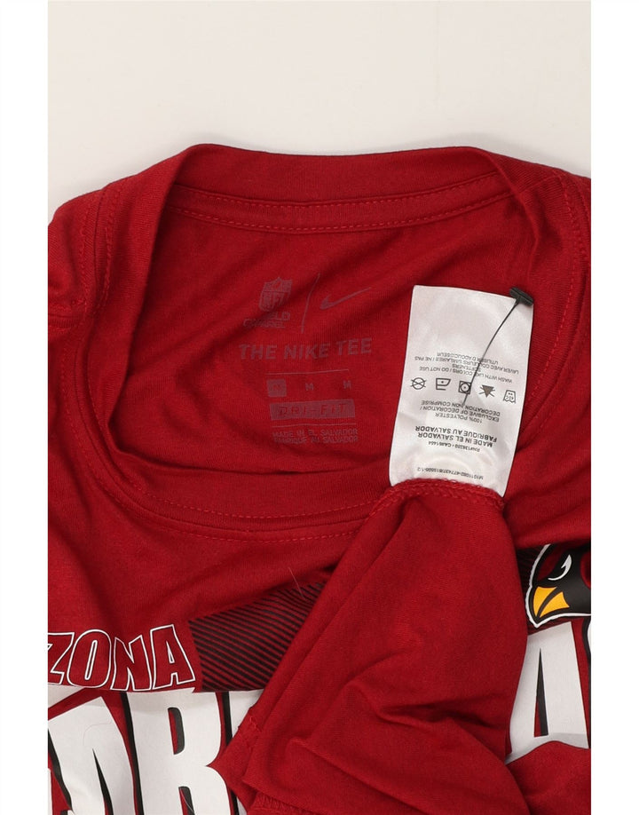 Nike Mens Arizona Cardinals Graphic Top Long Sleeve Medium Red Polyester