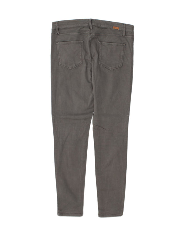 Massimo Dutti Womens Fit Casual Trousers EU 42 Large W32 L30 Grey