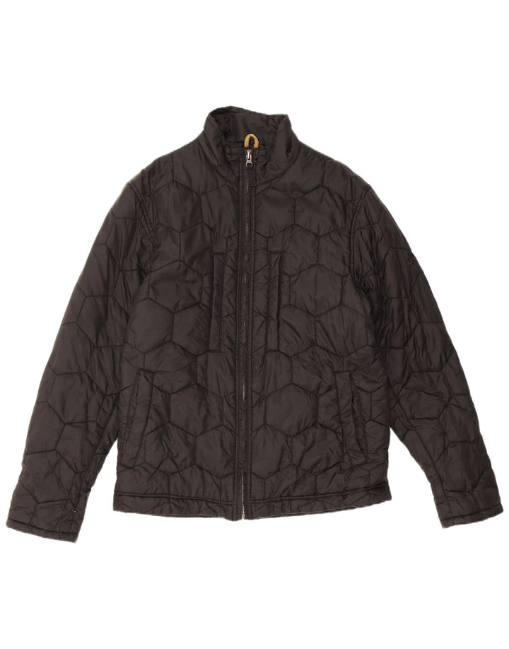 Timberland Mens Padded Gilet UK 38 Medium Black Nylon