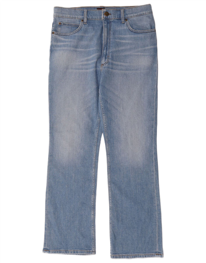 Lee Mens Bootcut Jeans W32 L32 Blue Cotton