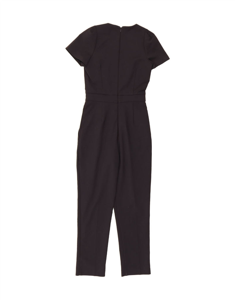 FRENCH CONNECTION Womens Jumpsuit UK 6 XS Navy Blue Cotton Vintage French Connection and Second-Hand French Connection from Messina Hembry 