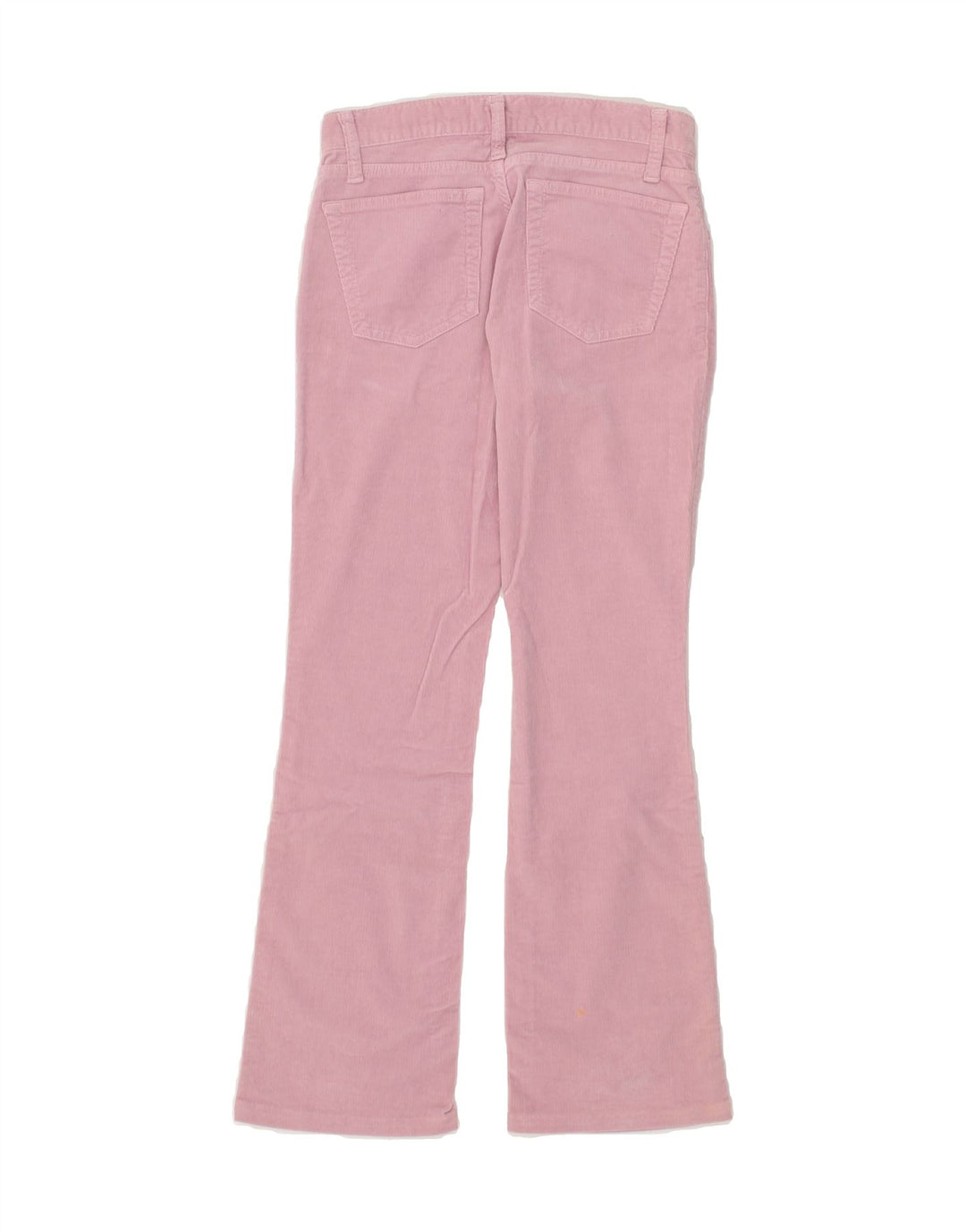 SISLEY Womens Bootcut Corduroy Trousers EU 38 Medium W27 L27 Pink Cotton Vintage Sisley and Second-Hand Sisley from Messina Hembry 