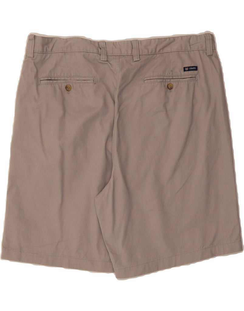 CHAPS Mens Chino Shorts W40 XL Grey Cotton Vintage Chaps and Second-Hand Chaps from Messina Hembry 