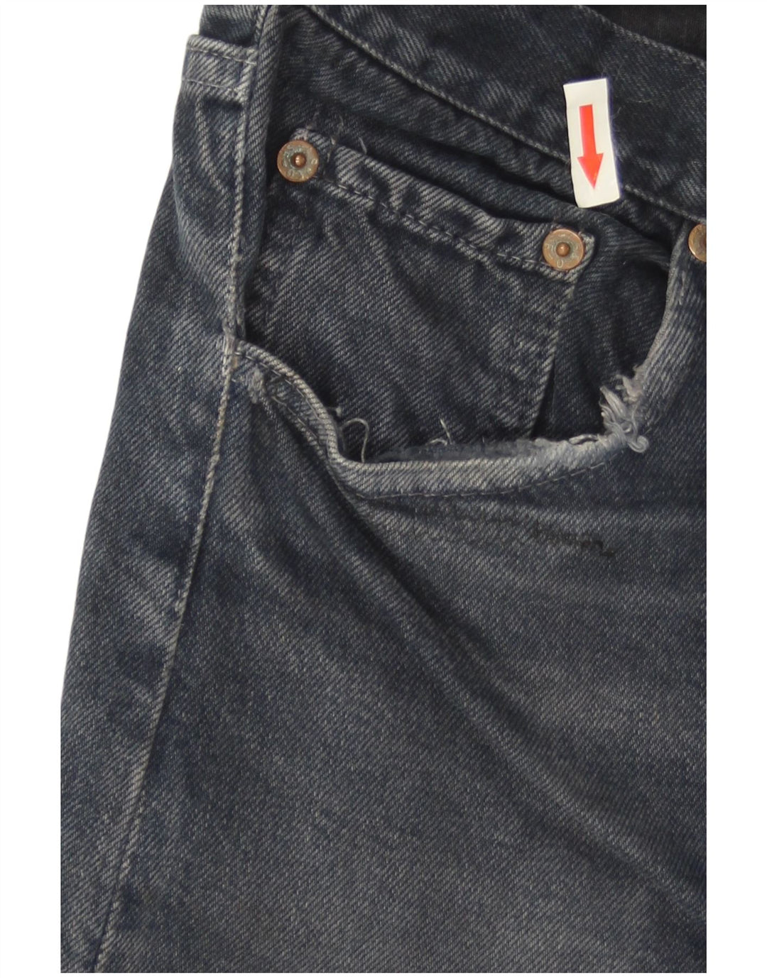 Levi's Mens 501 Straight Jeans W32 L28 Blue Cotton