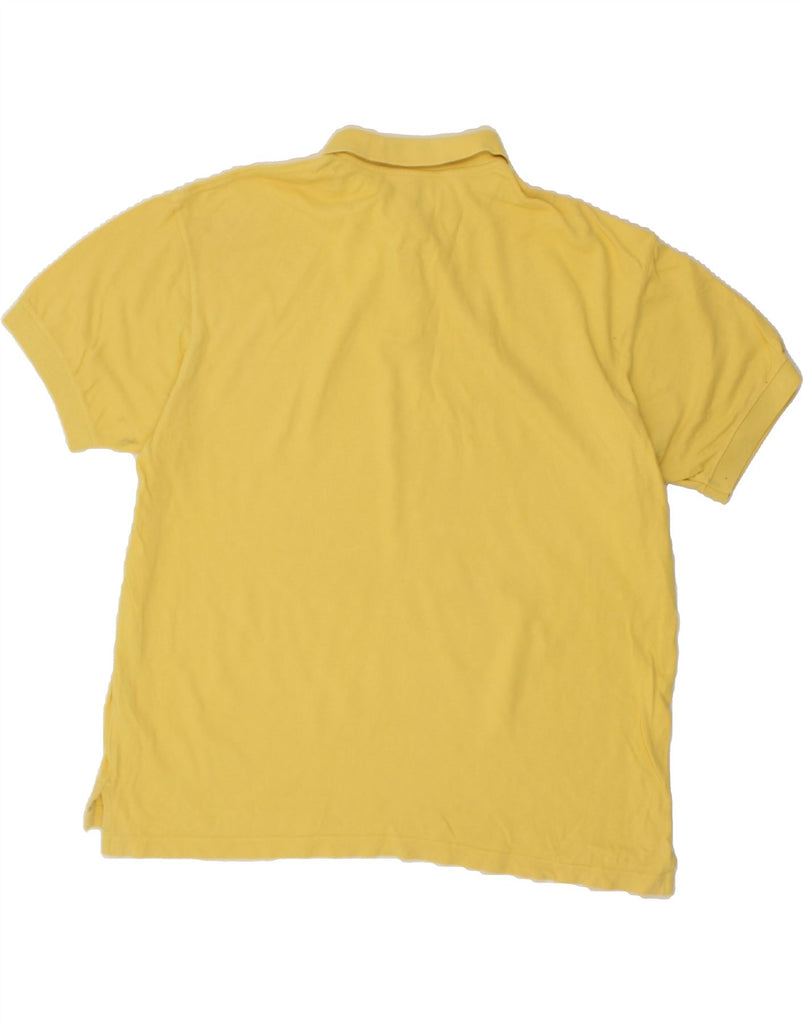 GAP Mens Polo Shirt Large Yellow Cotton Vintage Gap and Second-Hand Gap from Messina Hembry 