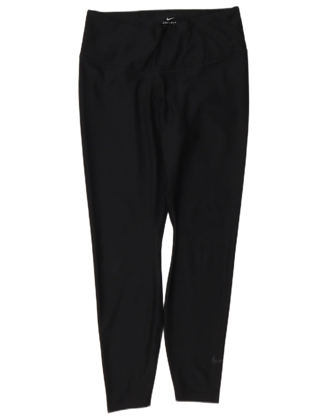 Nike Womens Dri Fit Leggings UK 18 XL  Black Polyester