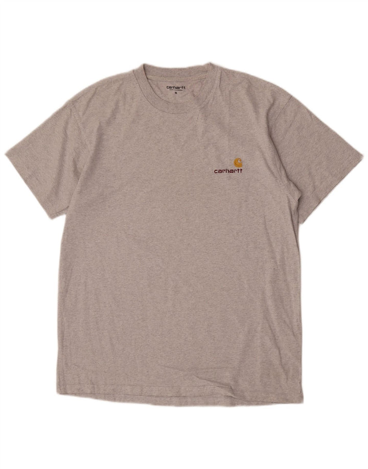 Carhartt Mens T-Shirt Top Medium Grey Cotton