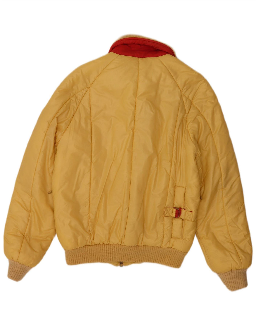 Ellesse Mens Padded Jacket IT 46 Small Yellow