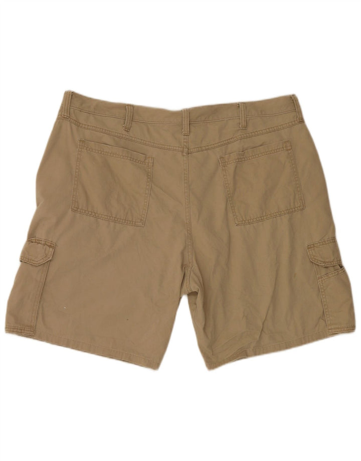 Wrangler Mens Cargo Shorts W40 XL Beige Cotton