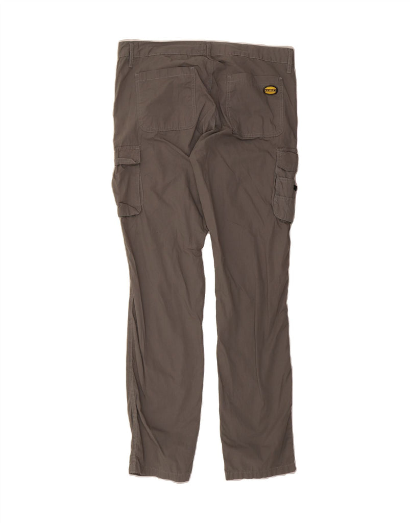 DIADORA Mens Straight Cargo Trousers XL W38 L35 Grey Cotton Vintage Diadora and Second-Hand Diadora from Messina Hembry 