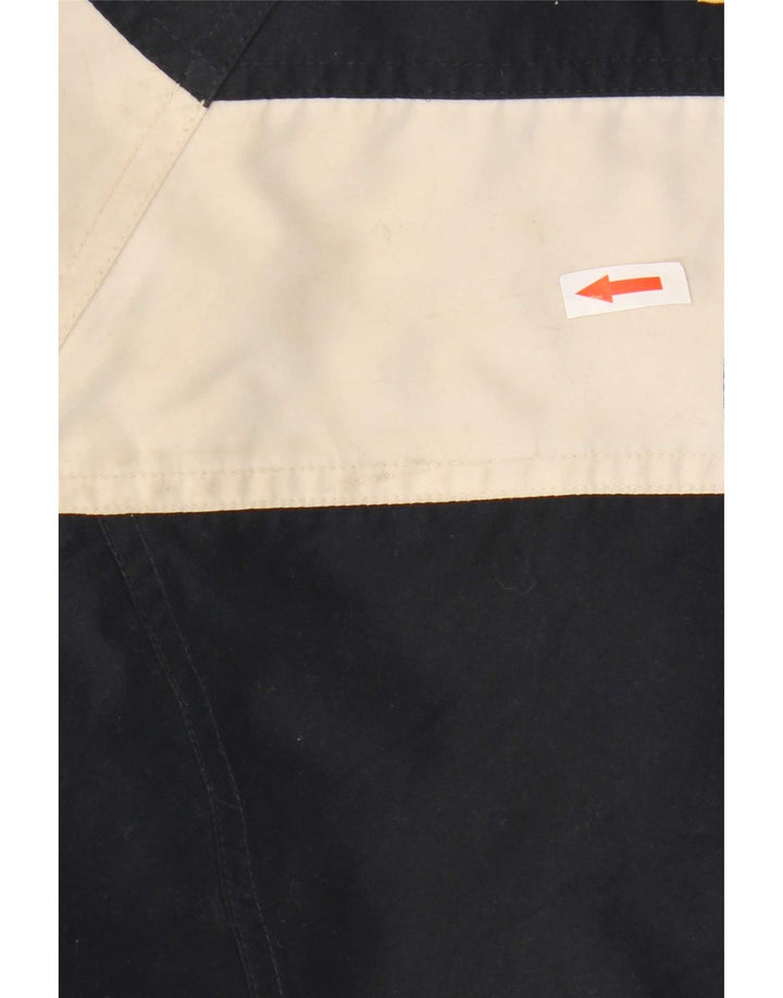 Joules Womens Graphic Ski Jacket UK 8 Small Navy Blue