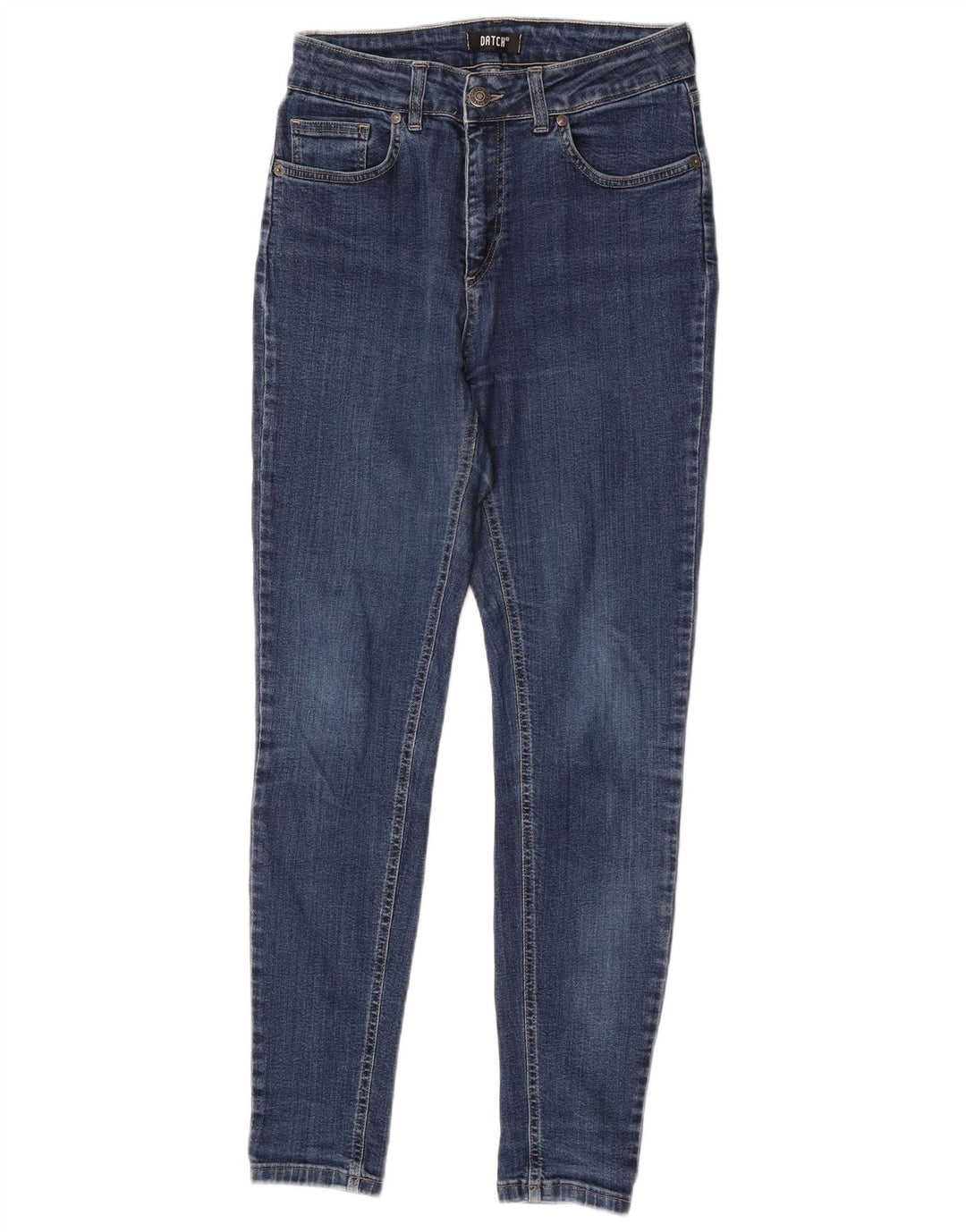 Datch Womens Skinny Jeans W28 L28 Blue