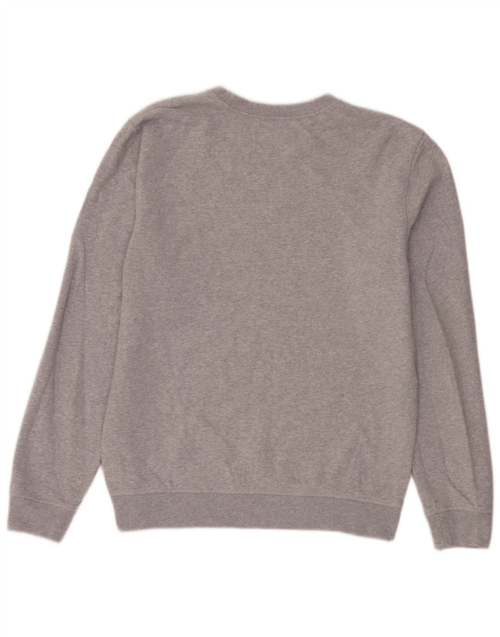 All Saints Mens Sweatshirt Jumper Medium Grey Cotton