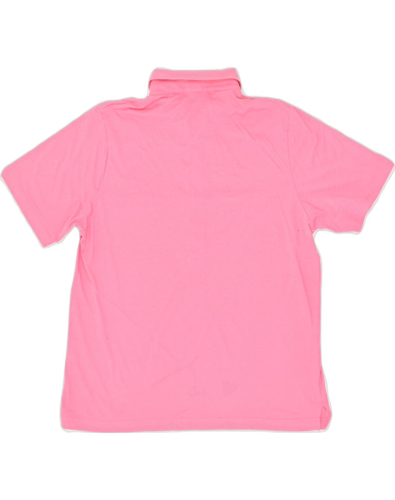 LYLE & SCOTT Mens Polo Shirt XL Pink Cotton | Vintage Lyle & Scott | Thrift | Second-Hand Lyle & Scott | Used Clothing | Messina Hembry 