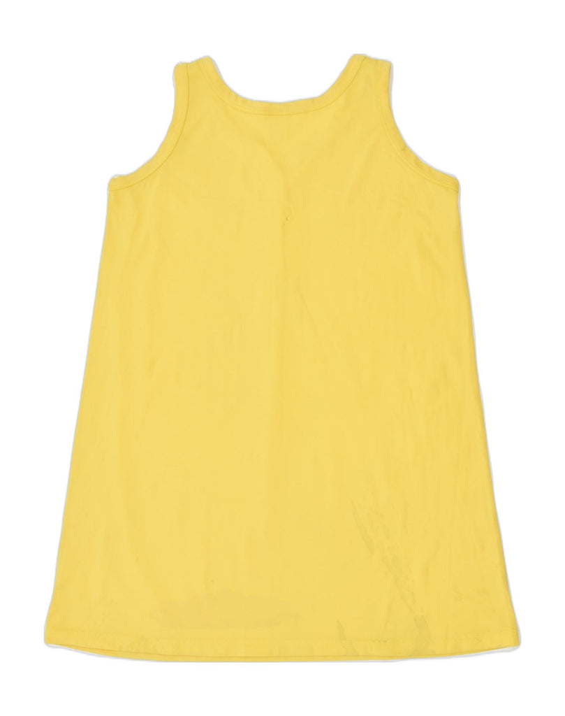 COLMAR Womens Vest Top UK 12 Medium Yellow Polyamide | Vintage Colmar | Thrift | Second-Hand Colmar | Used Clothing | Messina Hembry 