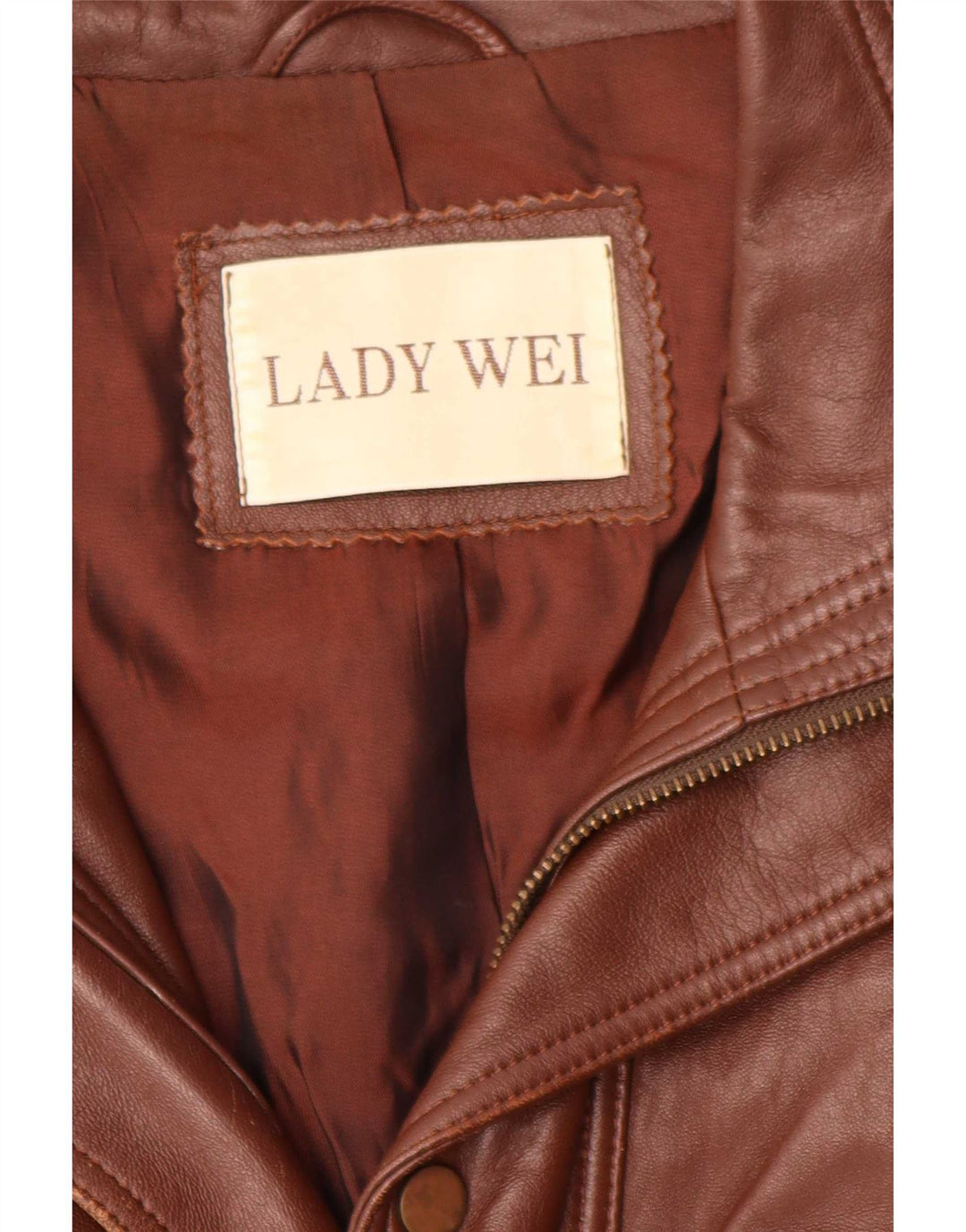 Vintage Mens Leather Jacket UK 40 Large Brown