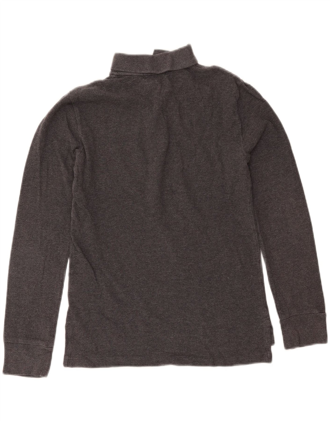 Polo Ralph Lauren Boys Long Sleeve Polo Shirt 10-11 Years Medium Grey
