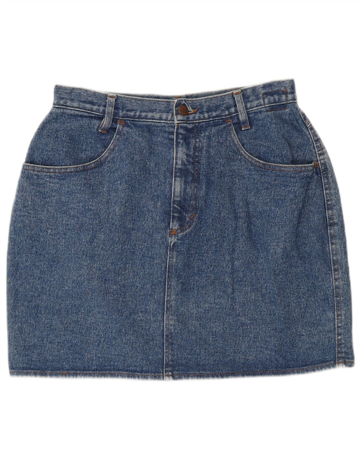 BENETTON Womens Denim Skirt Medium W28 Blue