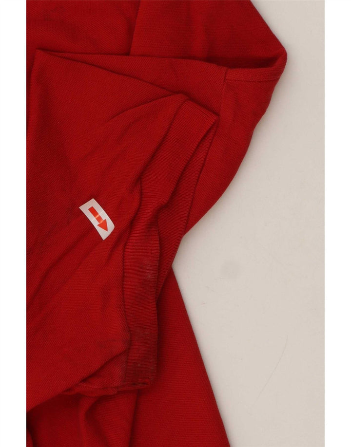 Trussardi Jeans Mens Polo Shirt XL Red