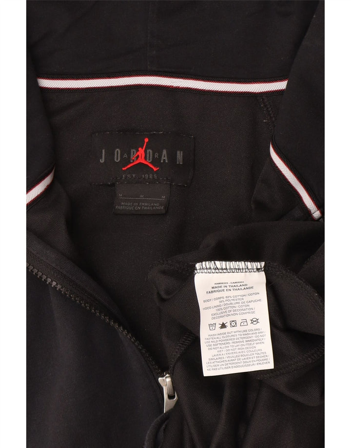 Jordan Mens Zip Hoodie Sweater Medium Navy Blue Cotton