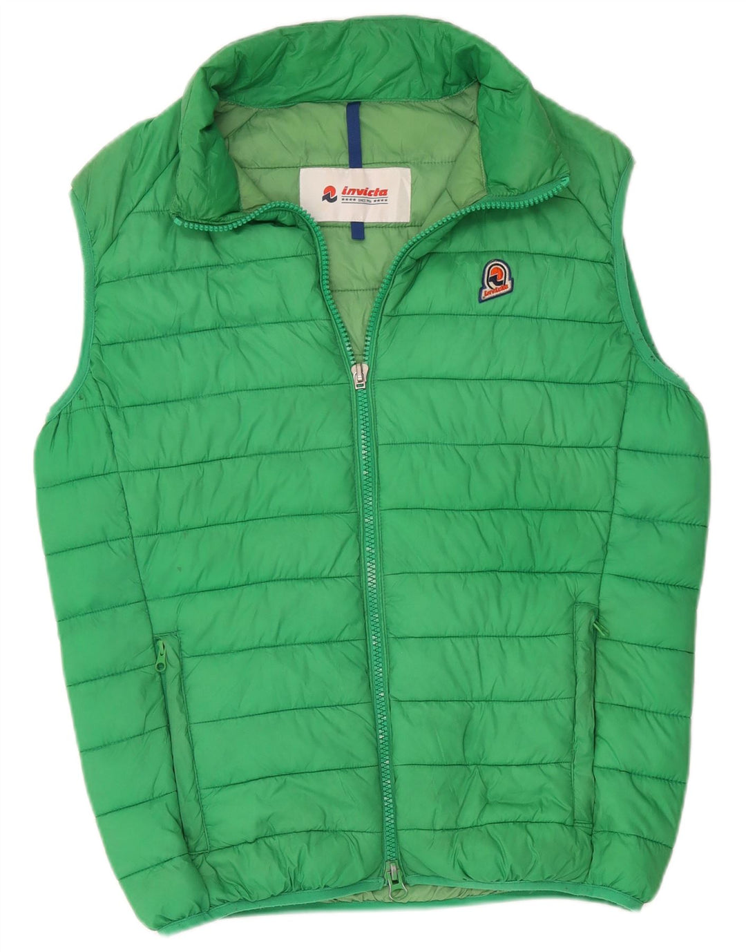 Invicta Mens Padded Gilet UK 42 XL Green Polyamide