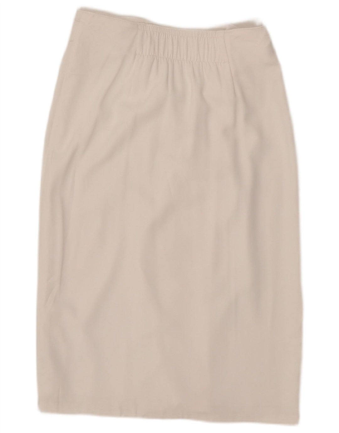 MARKS & SPENCER Womens Straight Skirt UK 12 Medium W30 White Polyester
