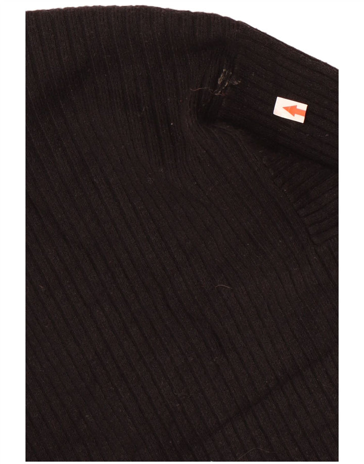 Marks & Spencer Womens Per Una Open Cardigan Sweater UK 16 Large Black