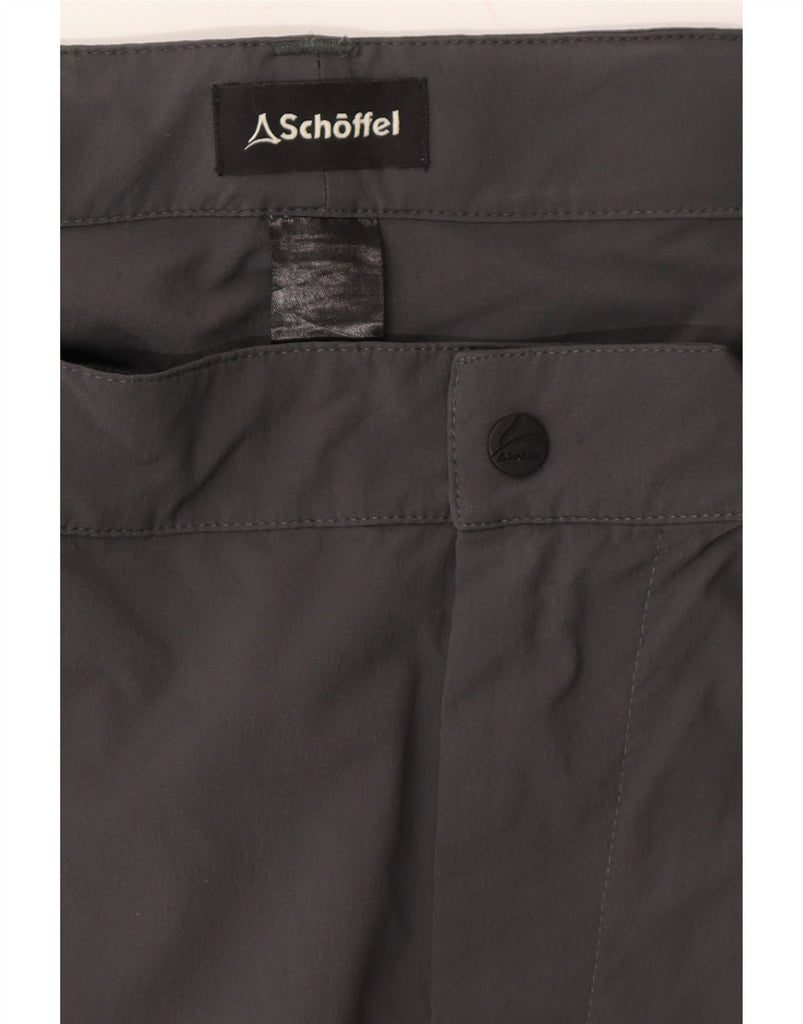 SCHOFFEL Mens Slim Cargo Trousers W46 L35 Grey Nylon Vintage Schoffel and Second-Hand Schoffel from Messina Hembry 