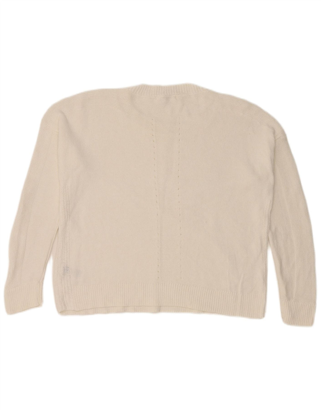 White Stuff Womens Boat Neck Jumper Sweater UK 12 Medium Cotton
