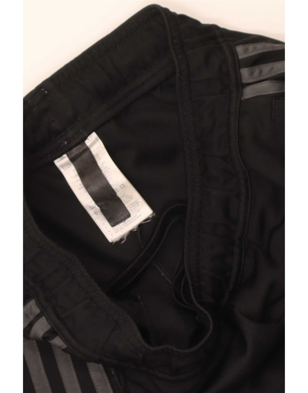 Adidas Womens Climalite Tracksuit Trousers UK 4 XS Black Polyester