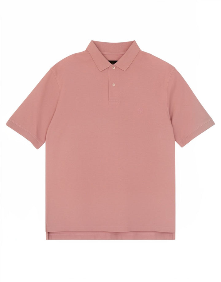 Timberland Mens Polo Shirt XL Pink Cotton