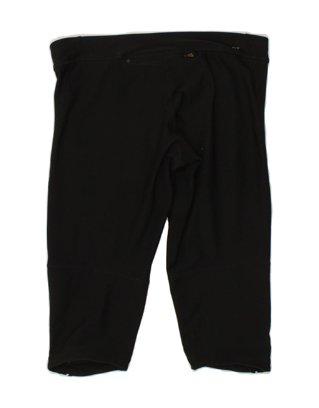 NIKE Womens Dri Fit Bermuda Sport Shorts UK 12 Medium  Black Polyester Vintage Nike and Second-Hand Nike from Messina Hembry 