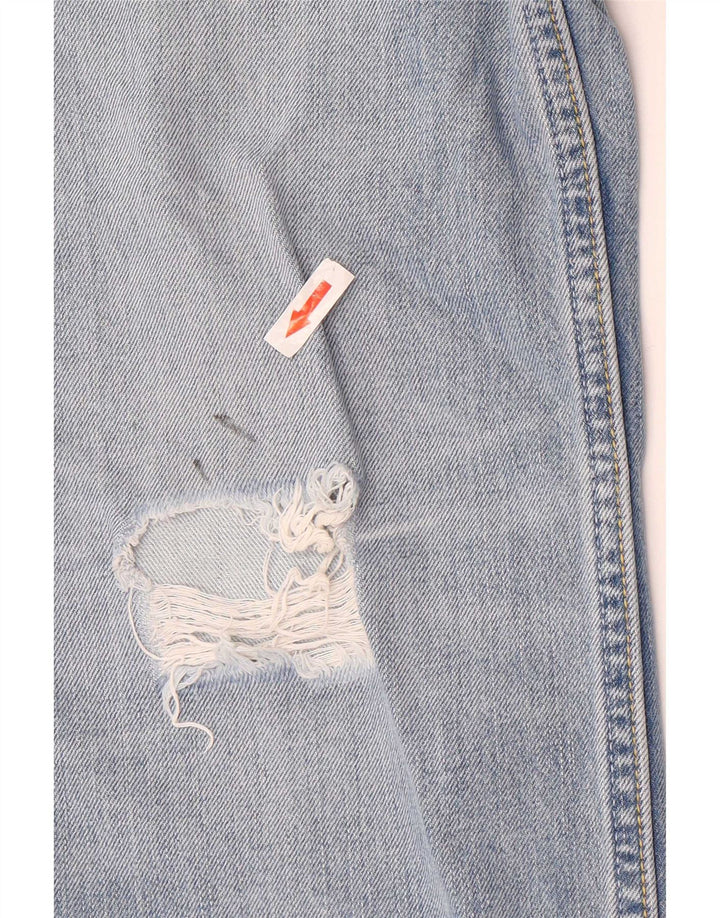 Levi's Mens 511 Distressed Slim Jeans W38 L34 Blue Cotton