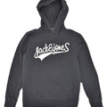 JACK & JONES Mens Graphic Hoodie Jumper Medium Grey Cotton | Vintage Jack & Jones | Thrift | Second-Hand Jack & Jones | Used Clothing | Messina Hembry 