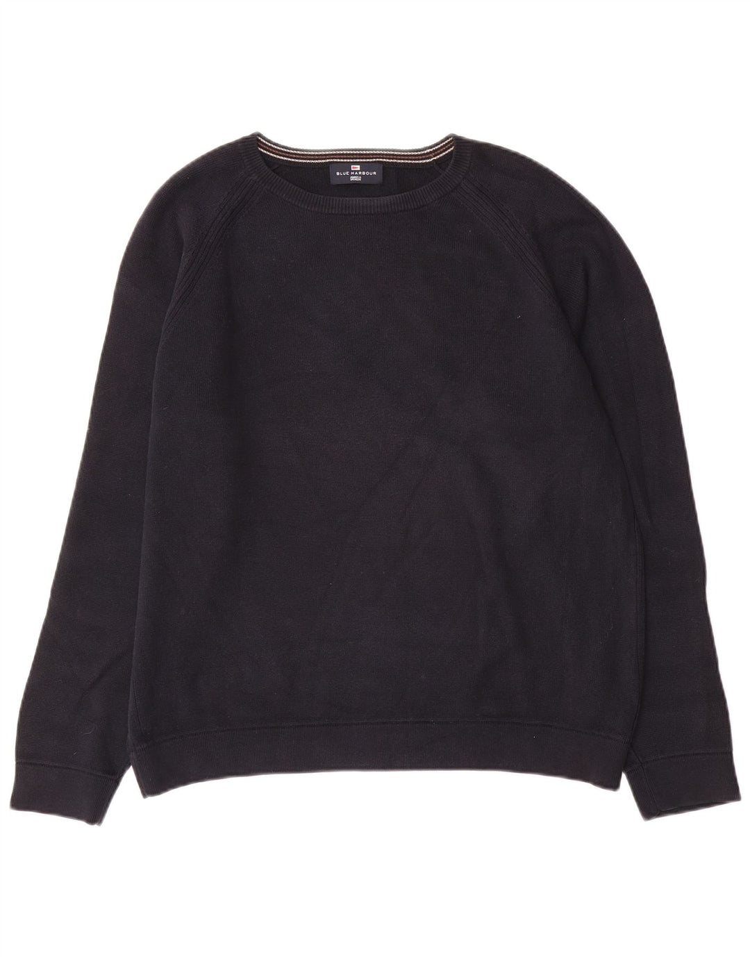 Marks & Spencer Mens Autograph Boat Neck Jumper Sweater Medium Navy Blue